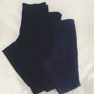 3 pairs of leggings